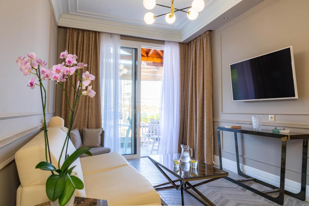 Ormos Luxury Suites Ammos オルモス・パナギアス エクステリア 写真